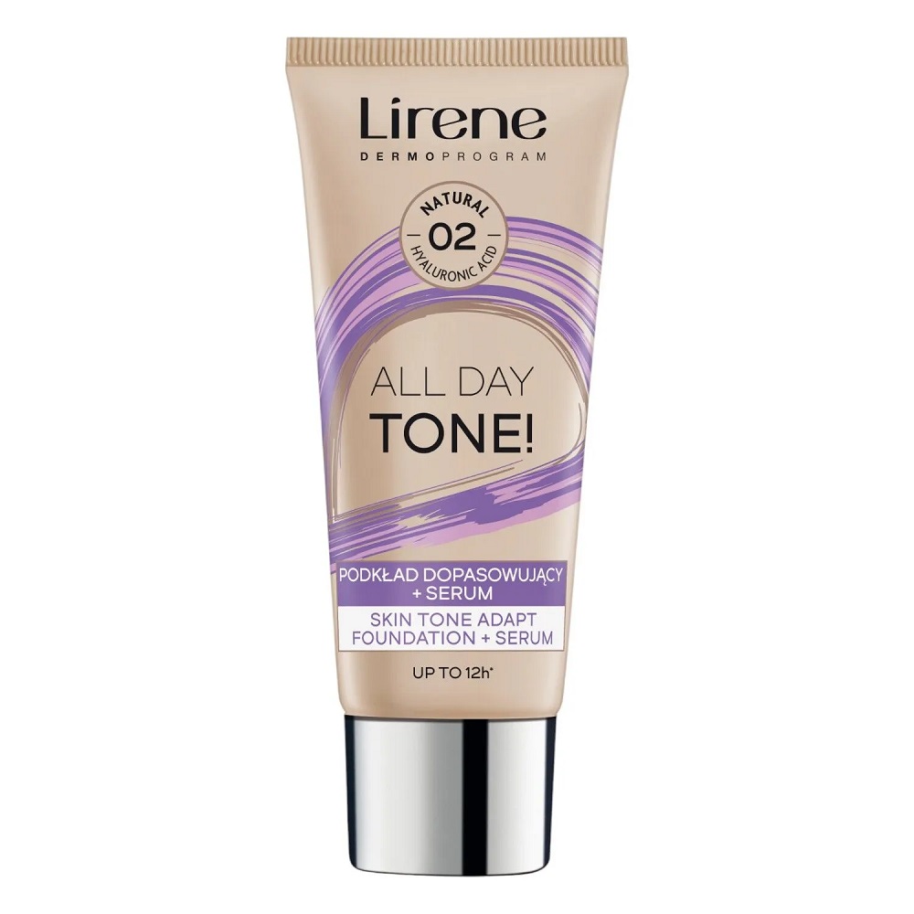 95611261760886231 All Day Tone! podkład dopasowujący + serum 02 Natural 30ml - obrazek 1
