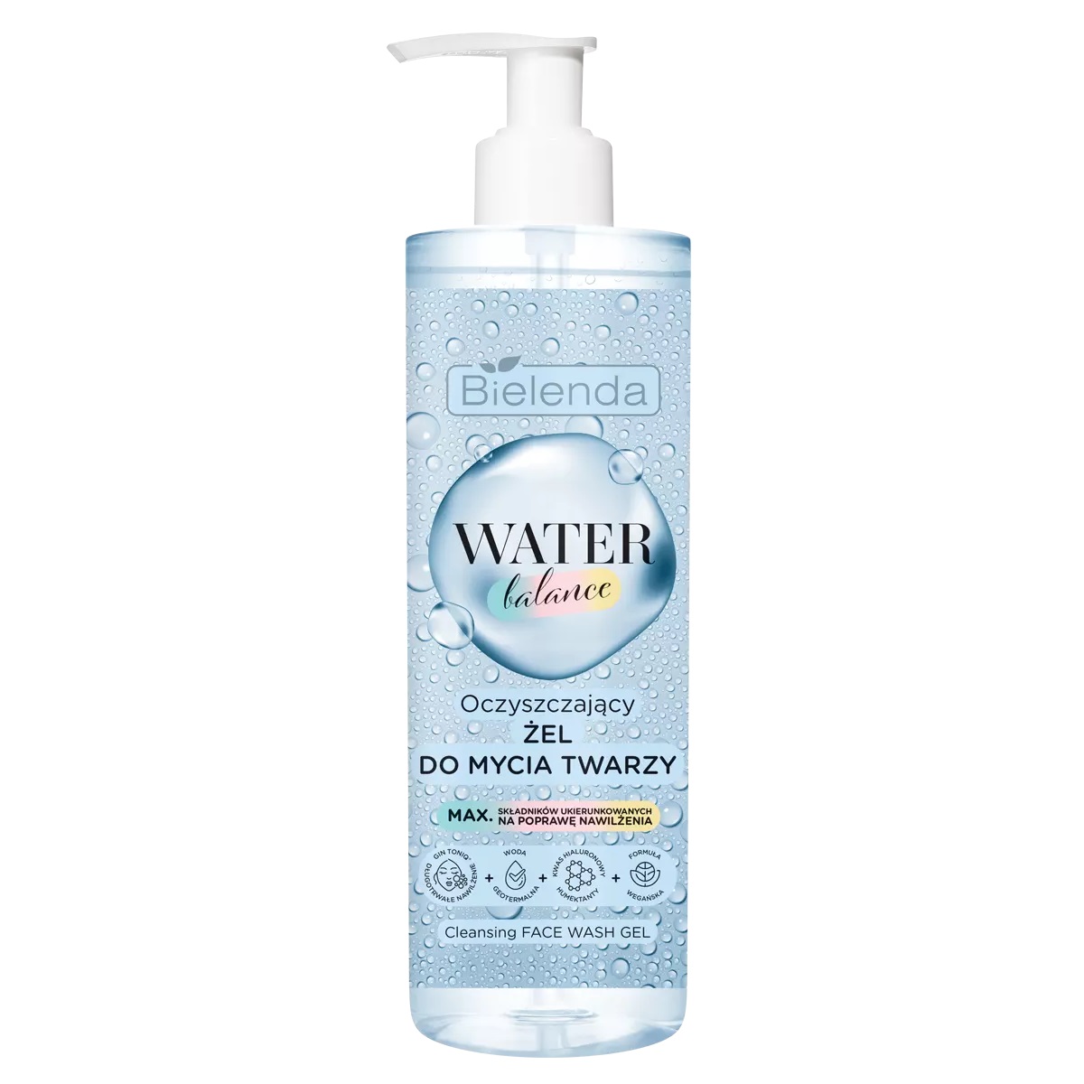 95632101674744956 Water Balance oczyszczający żel do mycia twarzy 195g - obrazek 1