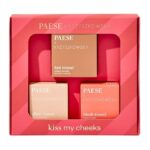 Kiss My Cheeks 02 zestaw kremowy bronzer 12g + kremowy róż 4g + kremowy rozświetlacz 4g
