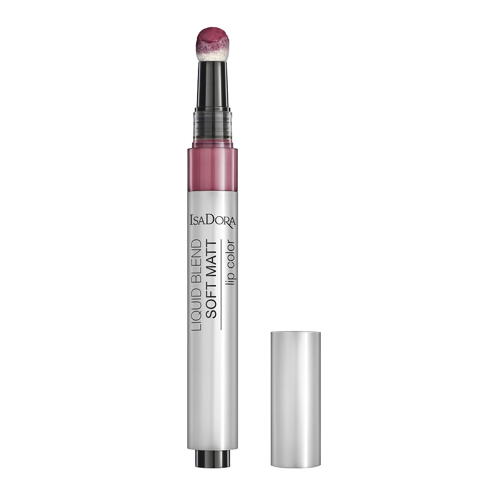 95664861635429066 Liquid Color Blend Soft Matt płynna pół-matowa pomadka do ust 86 Deep Plum 3ml - obrazek 1