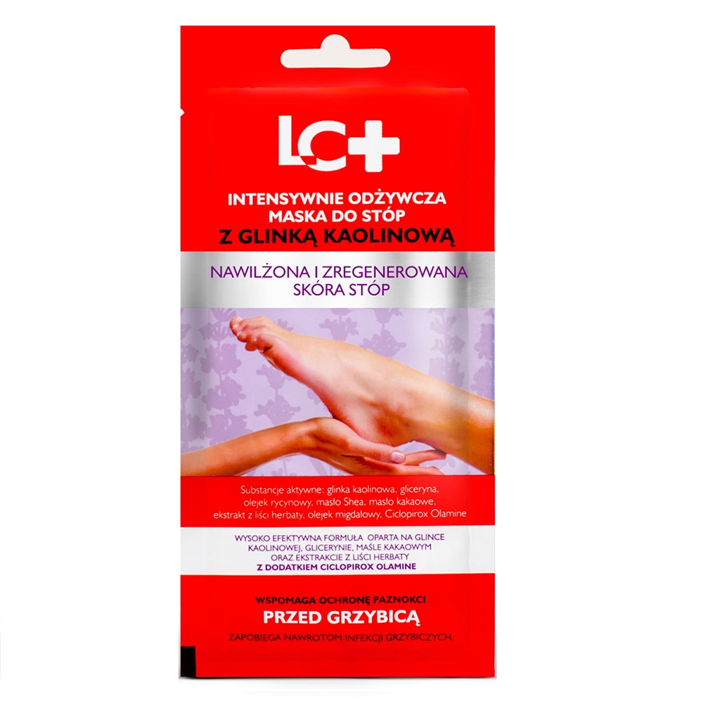 95670781725018879 Intensywnie odżywcza maska do stóp z glinką kaolinową 35ml - obrazek 1