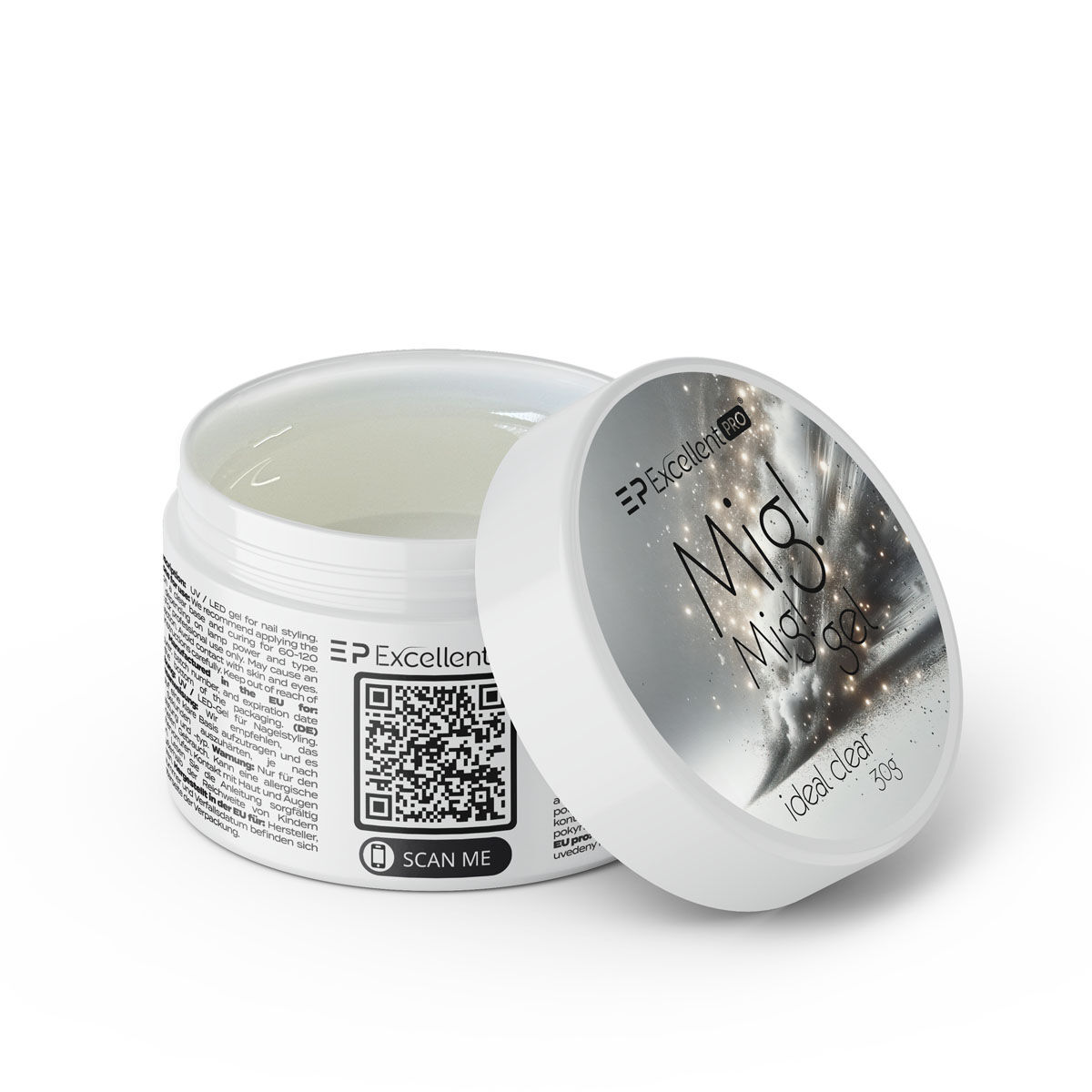 95704161761927562 Mig! Mig! Gel żel budujący Ideal Clear 30g - obrazek 1