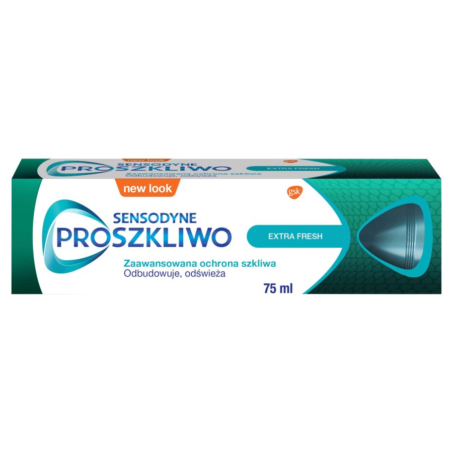 95741581672748457 ProSzkliwo Extra Fresh pasta do zębów 75ml - obrazek 1