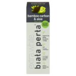 Bamboo Carbon & Aloe czarna pasta wybielająca do zębów 75ml
