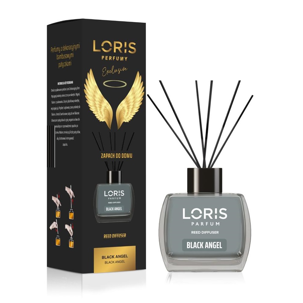 95784831687430086 Reed Diffuser dyfuzor zapachowy z patyczkami Czarny Anioł 120ml - obrazek 1