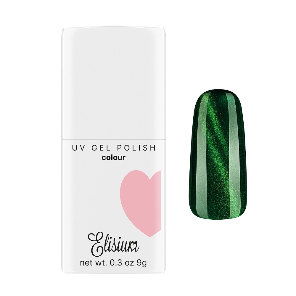 95792321773150536 Colour UV Gel Polish lakier hybrydowy 093 Green Lizard 9g - obrazek 1