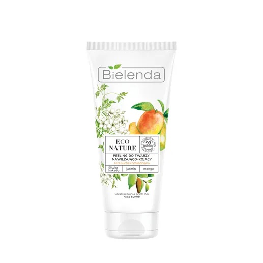 95792371650619741 Eco Nature peeling do twarzy nawilżająco-kojący Śliwka Kakadu & Jaśmin & Mango 150g - obrazek 1