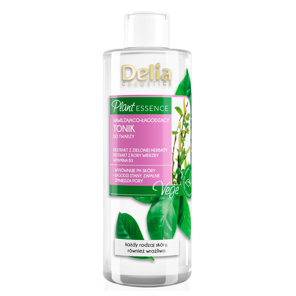 95792931724992841 Plant Essence nawilżająco-łagodzący tonik do twarzy 200ml - obrazek 1