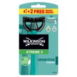 Xtreme3 Sensitive Comfort jednorazowe maszynki do golenia dla mężczyzn 6szt