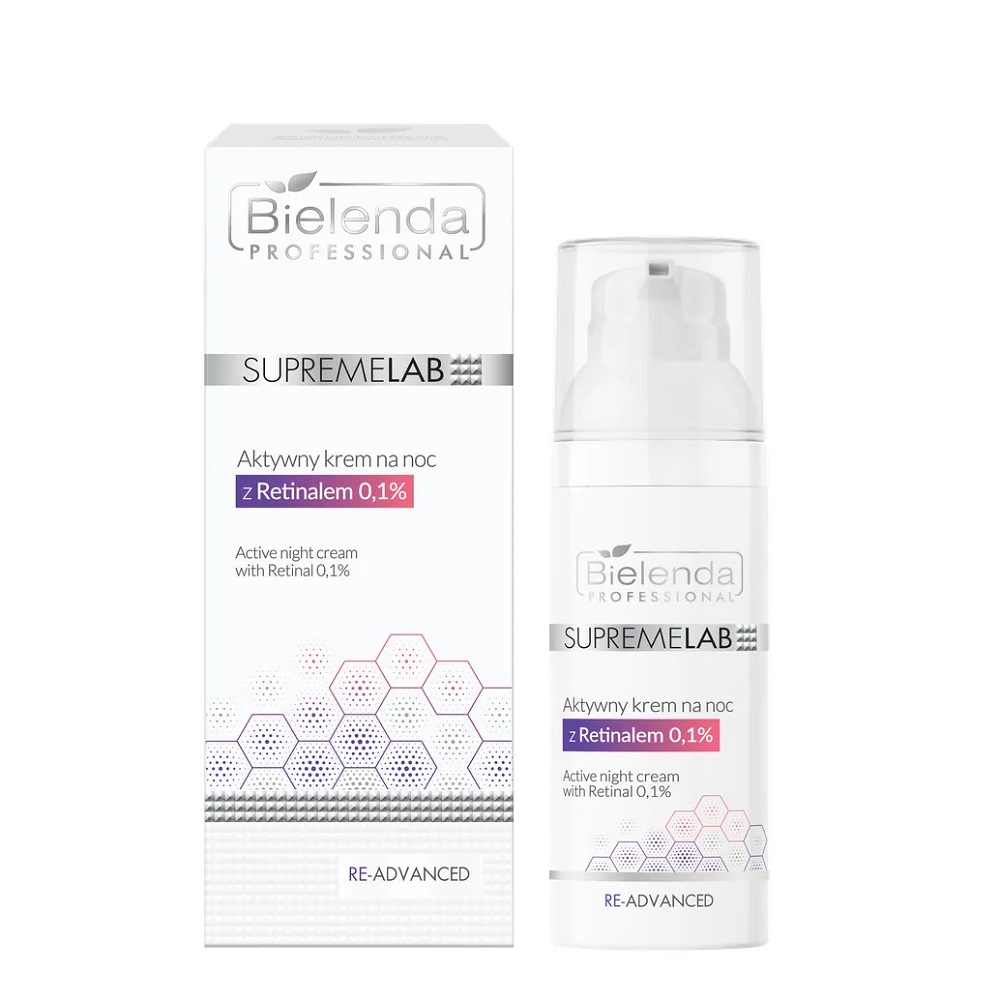 95851671673588886 SupremeLab Re-Advanced aktywny krem na noc z Retinalem 50ml - obrazek 1