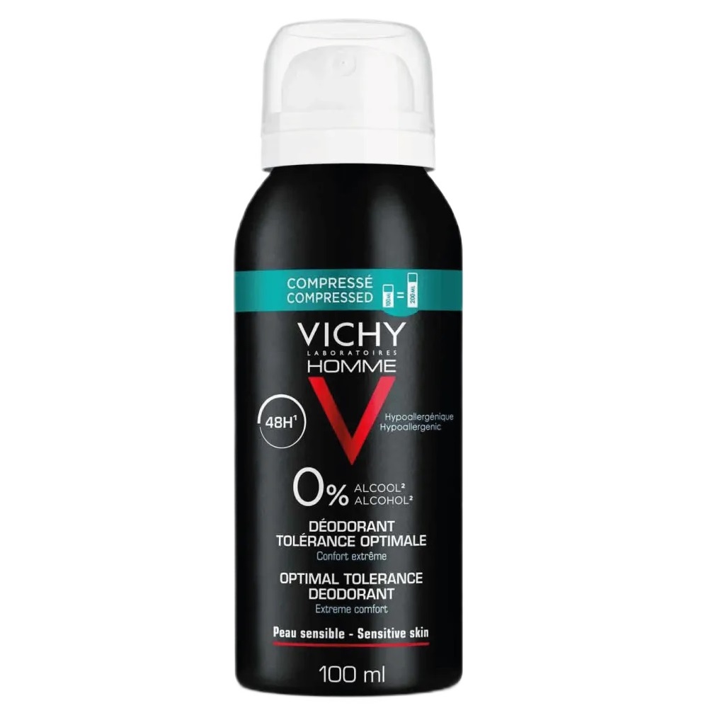 96019671708323237 Homme Optimal Tolerance 48H dezodorant w sprayu dla mężczyzn 100ml - obrazek 1
