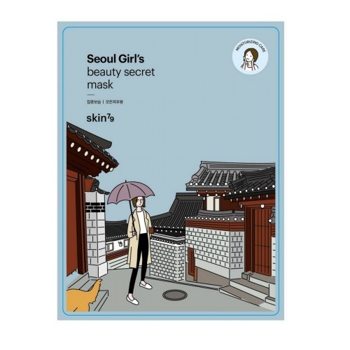 96072351595830598 Seoul Girl's Beauty Mask Moisturizing Care nawilżająca maska w płacie 20g - obrazek 1