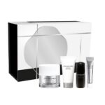 Men Total Age-Defense Program zestaw nawilżający krem ​​do twarzy 50ml + pianka do mycia twarzy 30ml + serum przeciwstarzeniowe 10ml + krem pod oczy 5ml