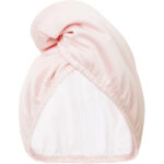 Satin Towel Wrap dwustronny turban satynowy do włosów Champagne