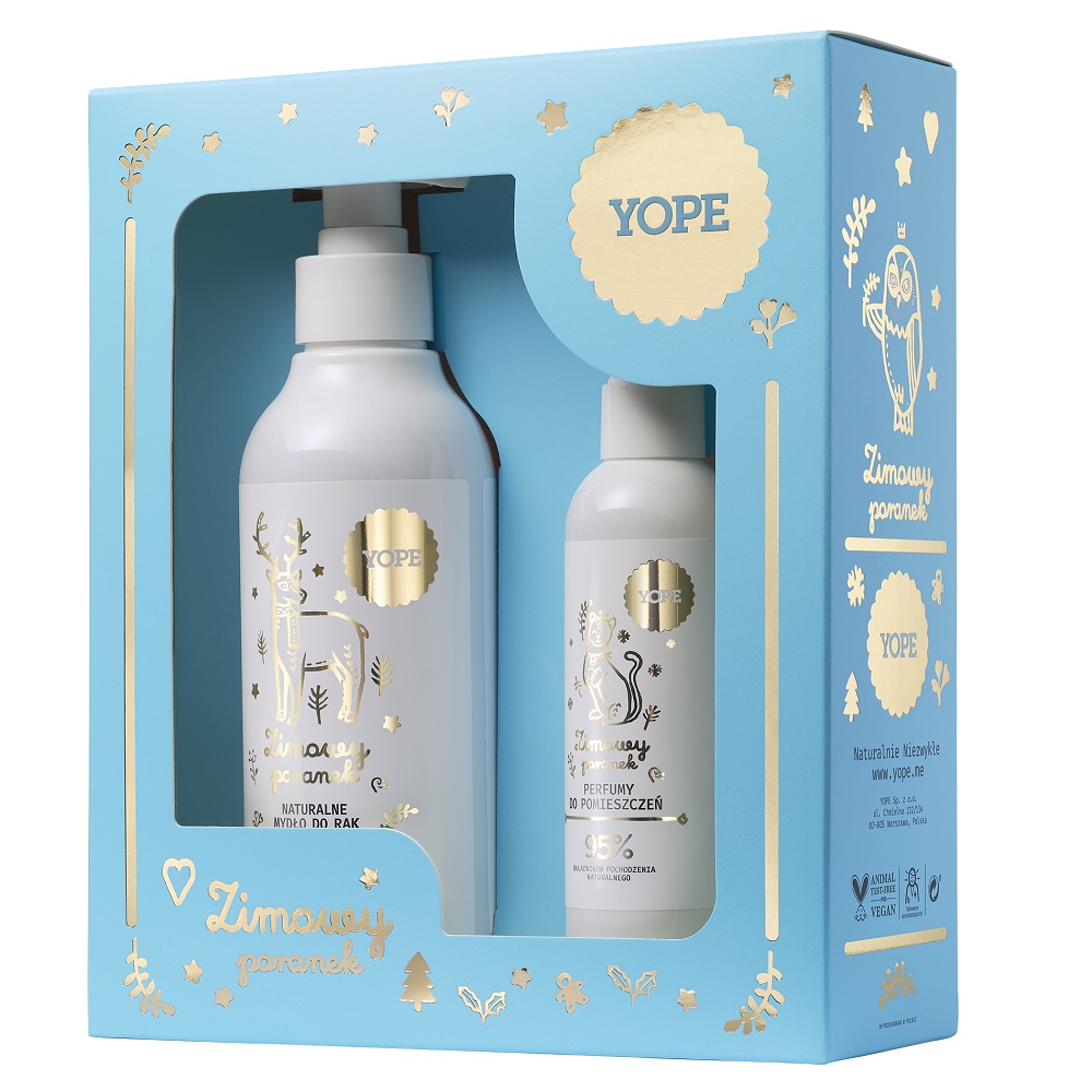 96245291732522067 Zimowy Poranek zestaw mydło do rąk 300ml + perfumy do pomieszczeń 100ml - obrazek 1