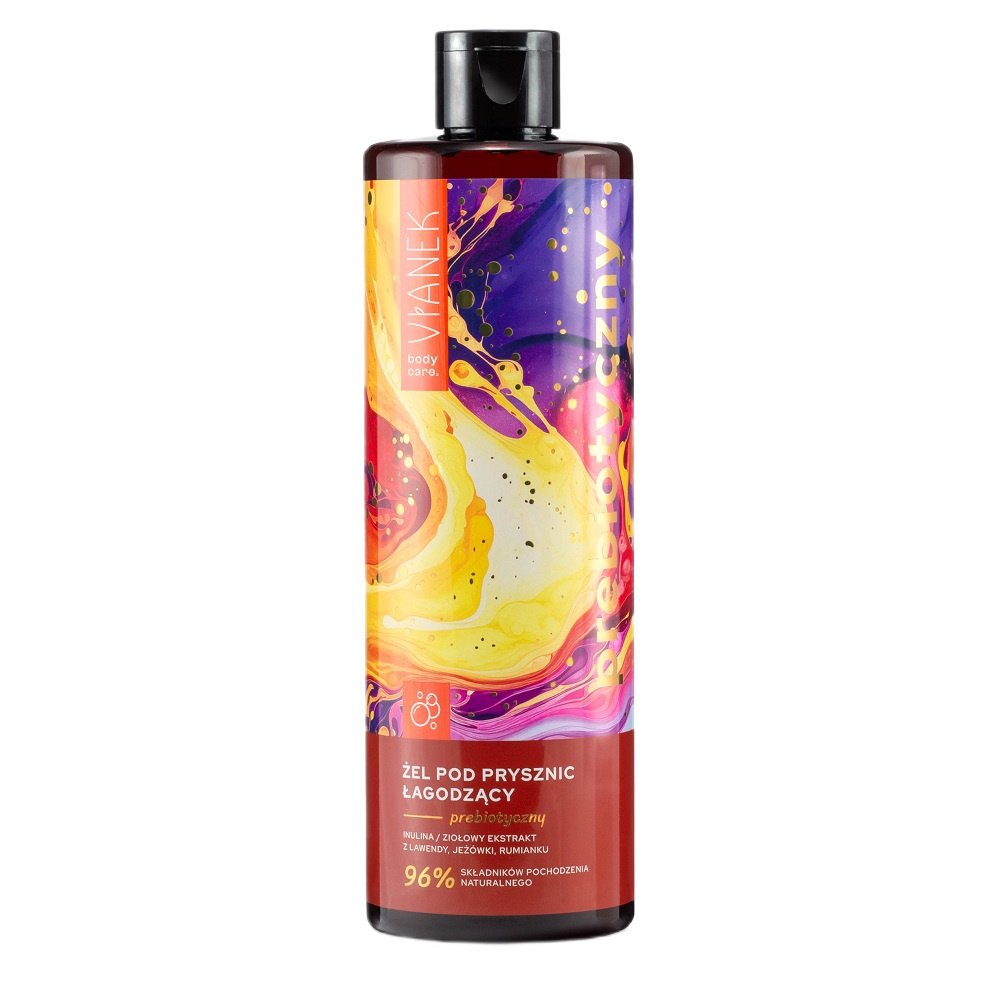 96245411717405872 Prebiotyczny żel pod prysznic łagodzący 400ml - obrazek 1