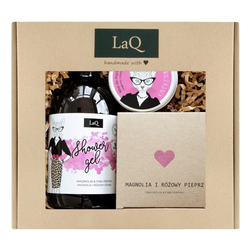 96273751755605196 Kicia Magnolia zestaw żel pod prysznic 500ml + krem do ciała 200ml + - obrazek 1