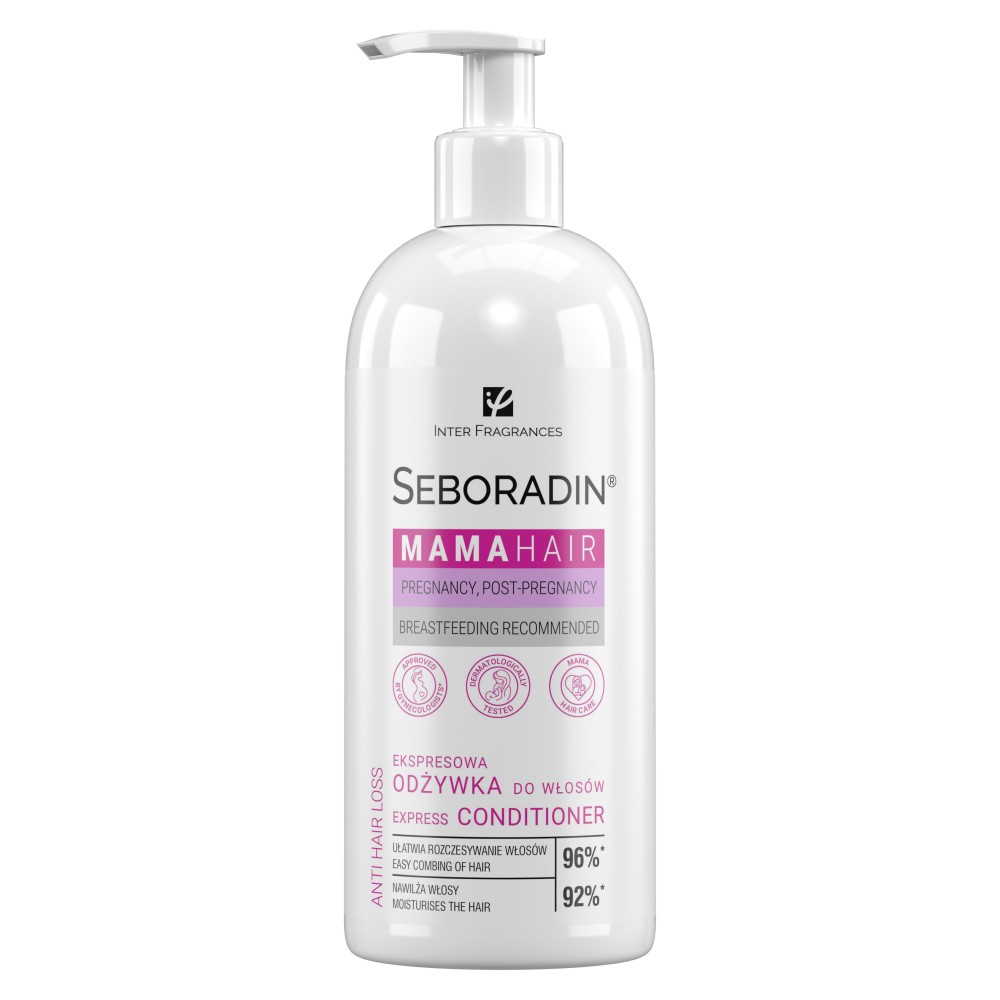 96278061723015222 Mama Hair ekspresowa odżywka do włosów dla kobiet w ciąży i w okresie okołoporodowym 400ml - obrazek 1