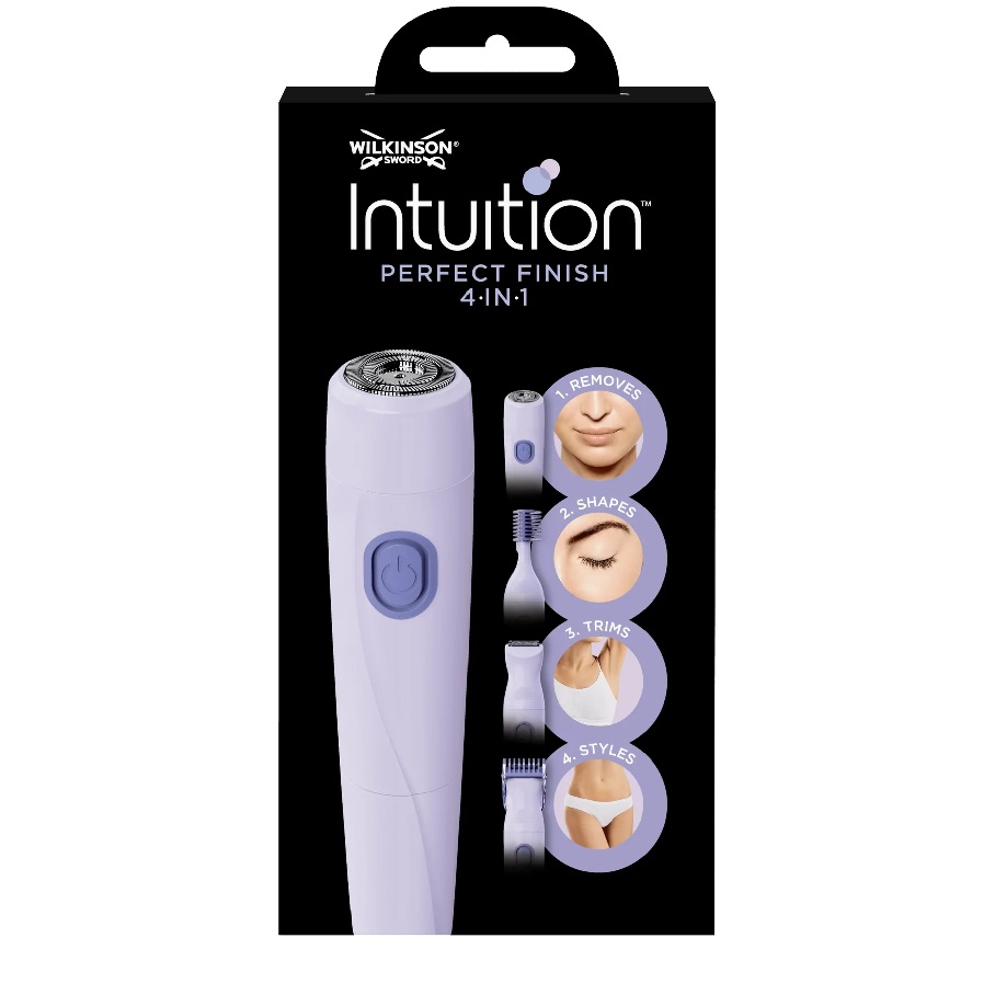 9628781664876984 Intuition 4in1 Perfect Finish maszynka do golenia twarzy i ciała dla kobiet z czterema wymiennymi nakładkami - obrazek 1