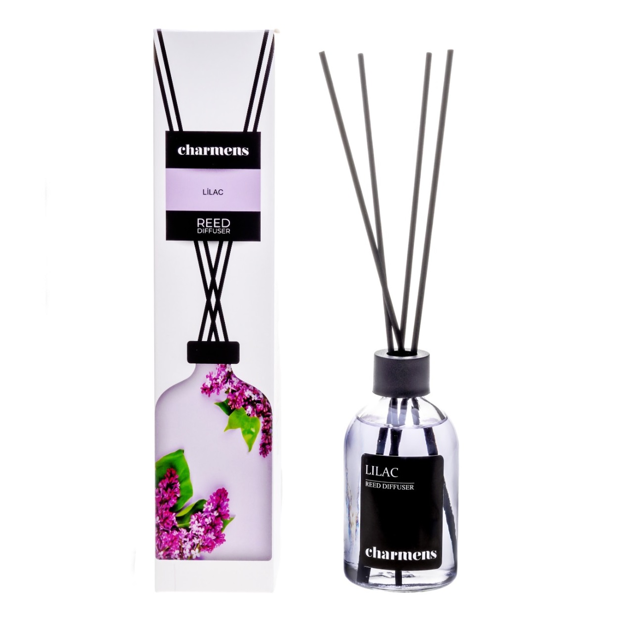 9631441697204782 Reed Diffuser patyczki zapachowe Bez 110ml - obrazek 1