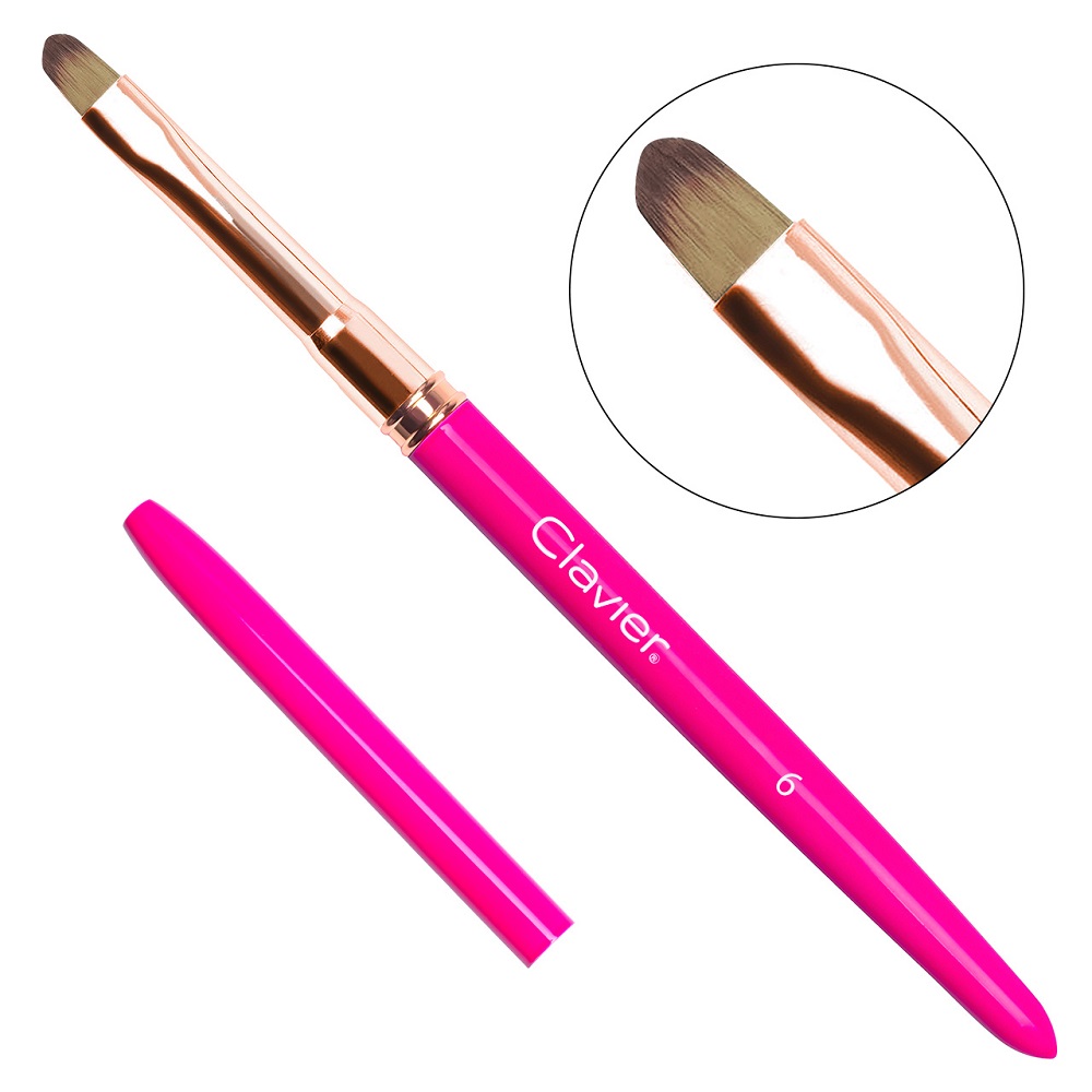 96343601766130034 Pędzelek do żelu Magenta 6mm #4 - obrazek 1