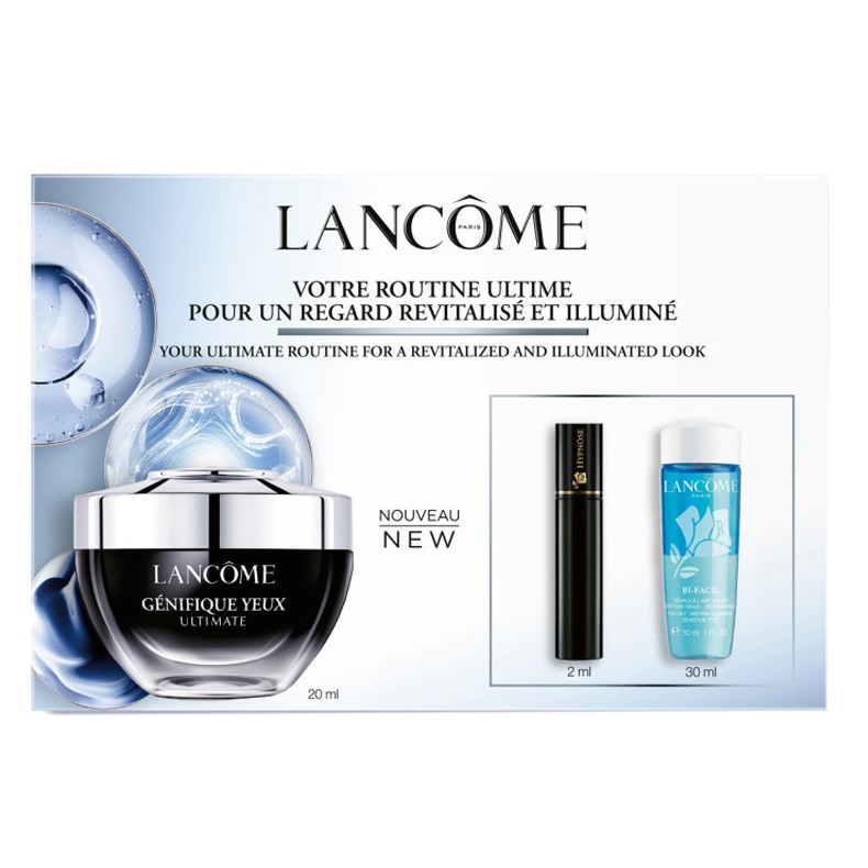 96364401777536284 Génifique Eye Routine zestaw krem pod oczy 20ml + tusz do rzęs 2ml + płyn do demakijażu oczu 30ml - obrazek 1