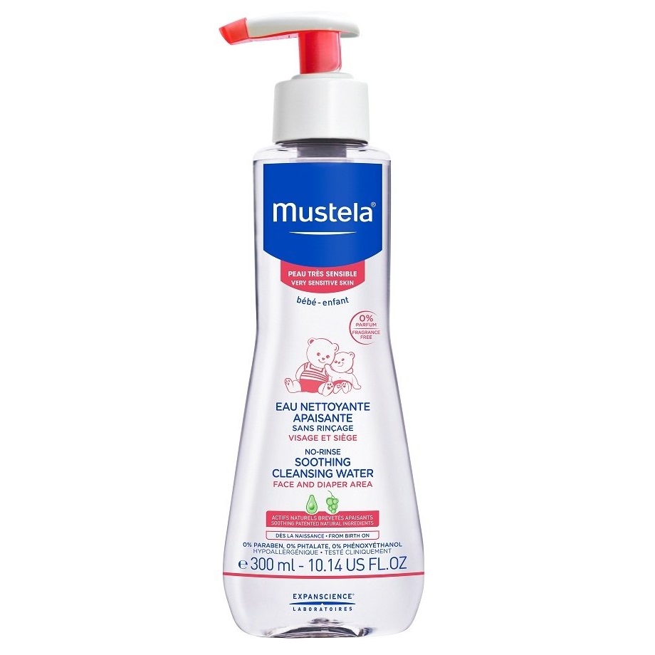 96408761678304422 No-Rinse Soothing Cleansing Water oczyszczający płyn dla dzieci 300ml - obrazek 1