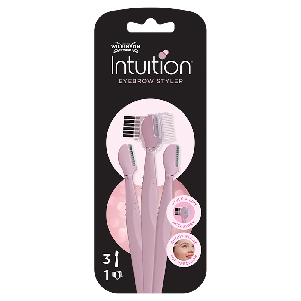 96422191776967254 Intuition narzędzie do stylizacji regulacji i modelowania brwi 3szt - obrazek 1