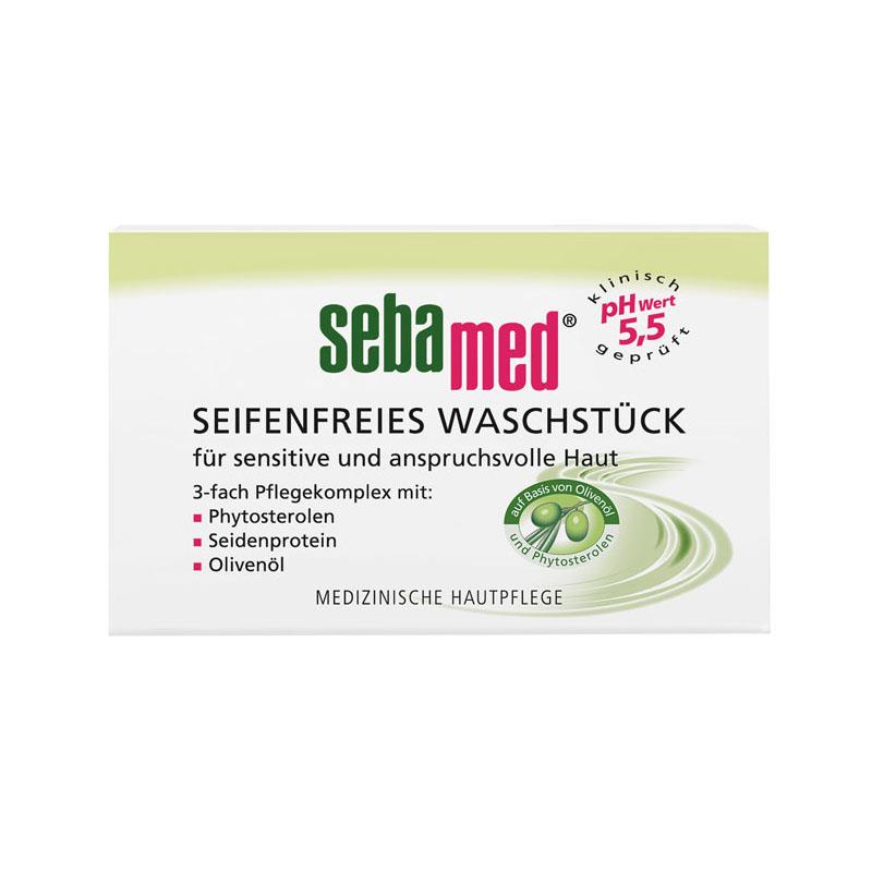 96428741622525355 Seifenfreies Waschstück Olive bezalkaliczna oliwkowa kostka myjąca 150g - obrazek 1