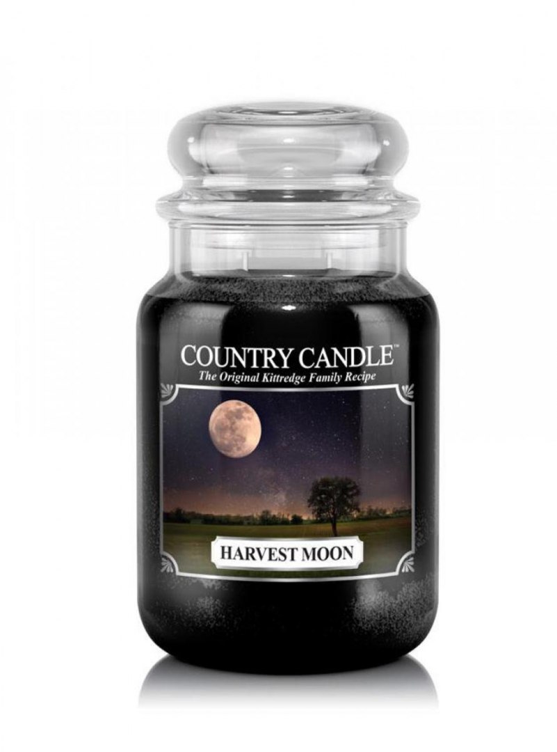 96445111617083190 Duża świeca zapachowa z dwoma knotami Harvest Moon 652g - obrazek 1