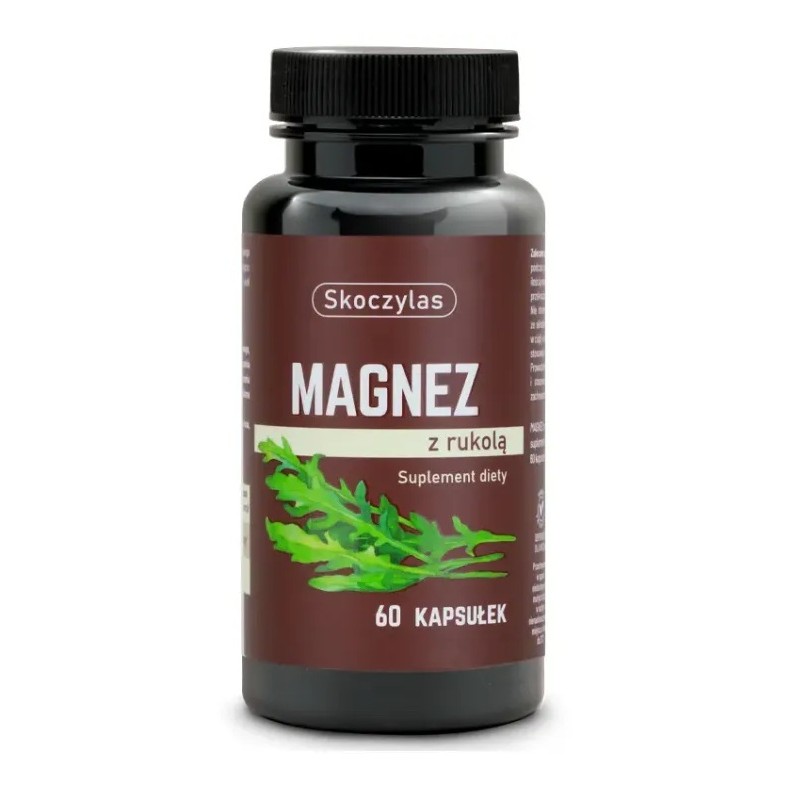 96579041767770577 Magnez z rukolą suplement diety 60 kapsułek - obrazek 1