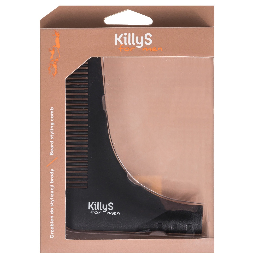 96589881684744357 For Men Beard Styling Comb drewniany grzebień do stylizacji brody - obrazek 1