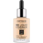 HD Liquid Coverage Foundation 24H matujący podkład do twarzy 002 Porcelain Beige 30ml