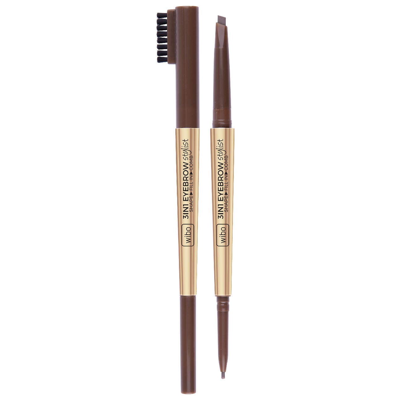 96665081678807069 3in1 Eyebrow Stylist kredka do brwi z grzebykiem 1 Soft Brown - obrazek 1