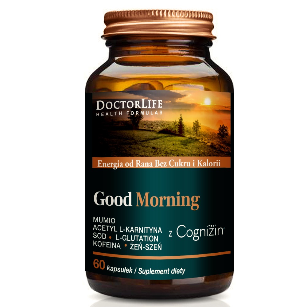 96696931674649401 Good Morning energia od rana bez cukru i kalorii suplement diety 60 kapsułek - obrazek 1