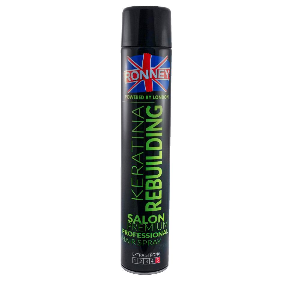 96765211570523838 Professional Hair Spray Keratina Rebuilding lakier do włosów odbudowujący 750ml - obrazek 1