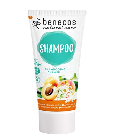 96788871631267194 Shampoo naturalny szampon do włosów Morela & Kwiat Czarnego Bzu 200ml - obrazek 1