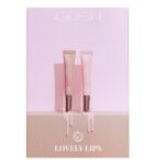 Lovely Lips zestaw Soft’n Tinted Lip Balm balsam do ust 002 Nougat 8ml + Soft’n Tinted Lip Balm balsam do ust 003 Rose 8ml