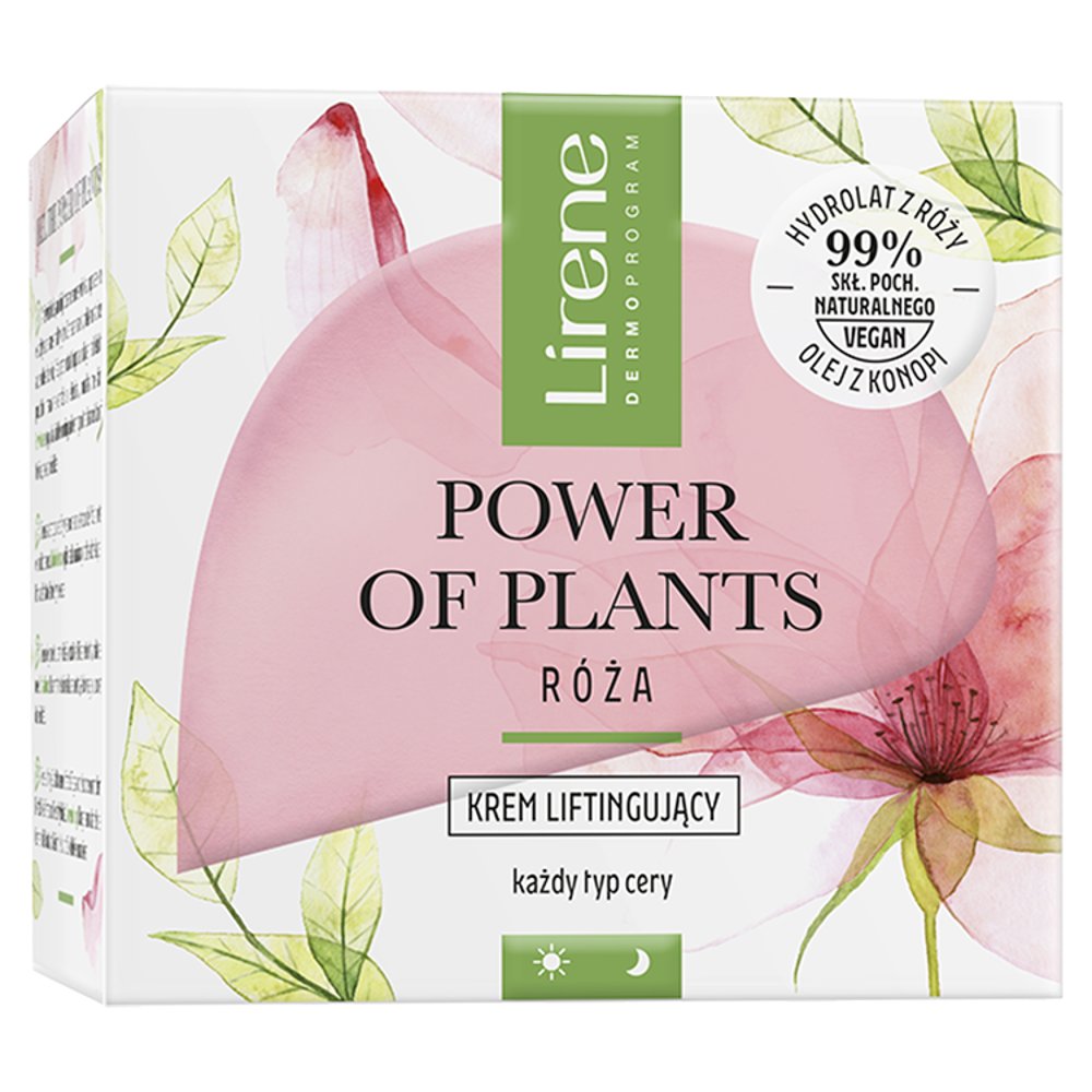 96998181693889222 Power of Plants krem liftingujący Róża 50ml - obrazek 1