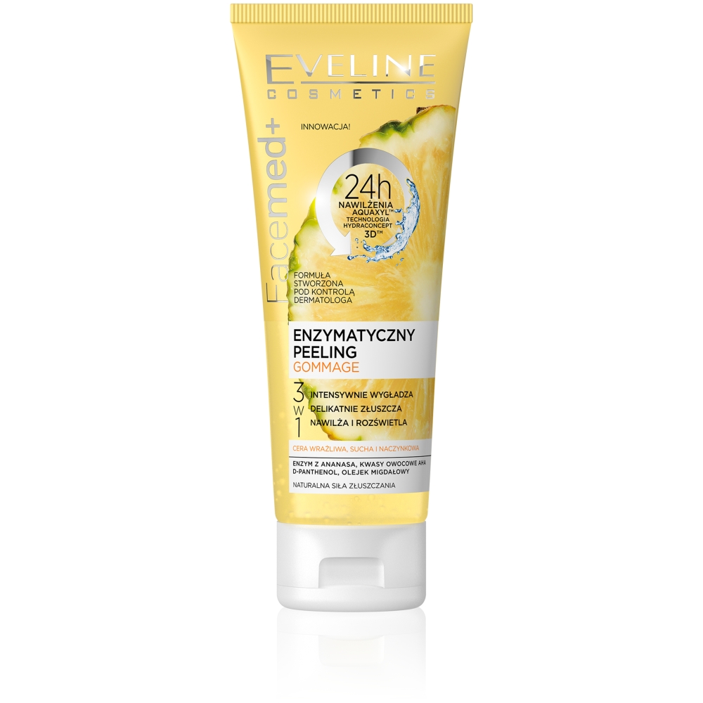 97055011647004921 Facemed+ 3w1 enzymatyczny peeling do twarzy Gommage 50ml - obrazek 1