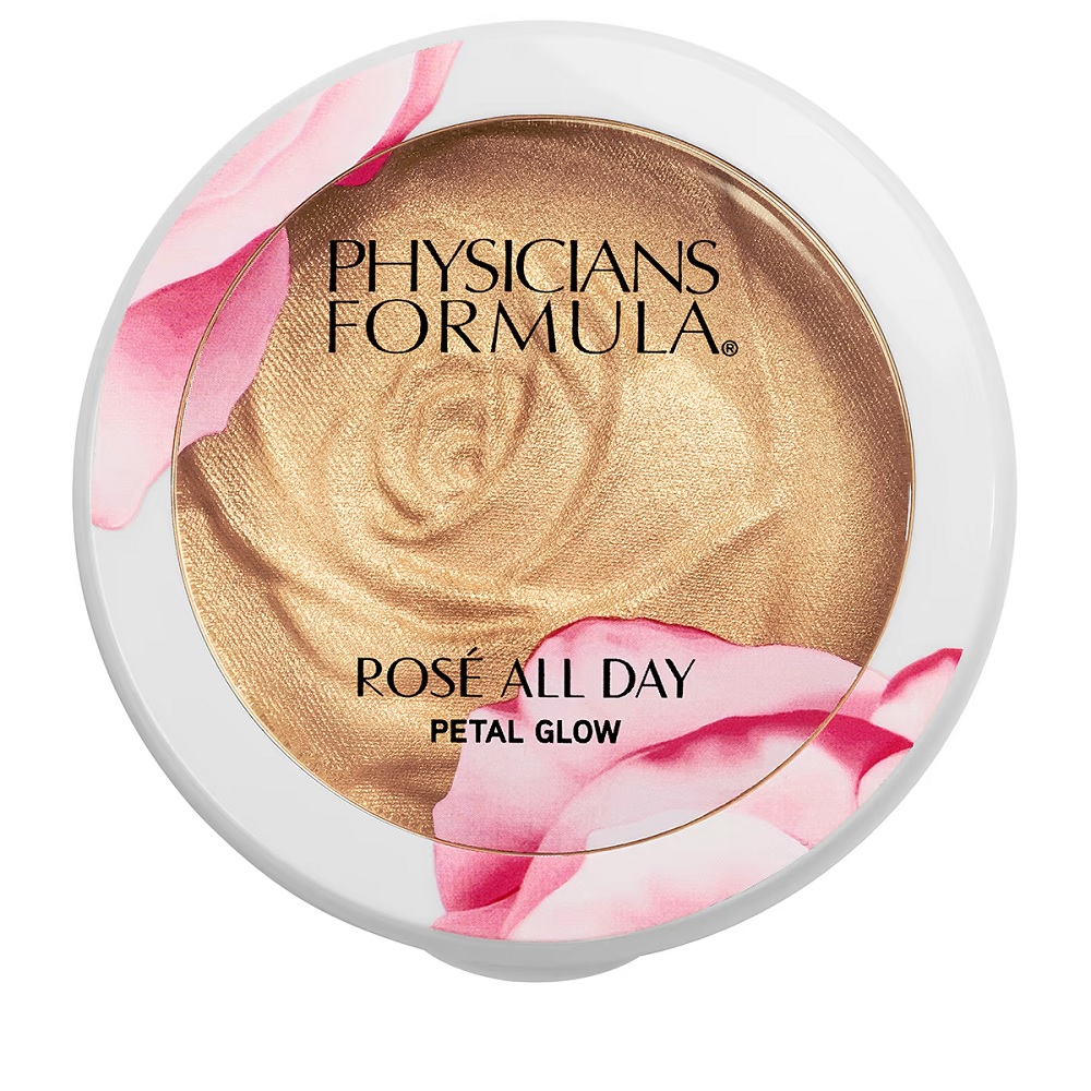 9714871652241758 Rose All Day Petal Glow rozświetlacz do twarzy i ciała Freshly Picked 9.2g - obrazek 1