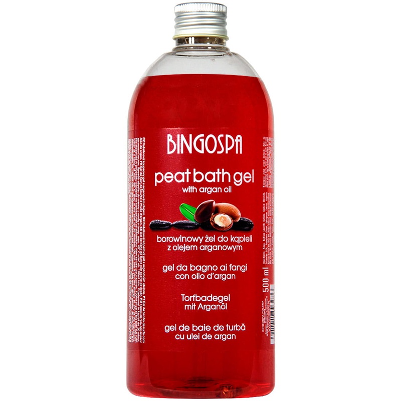97152101719317662 Borowinowy żel do kąpieli z olejem arganowym 500ml - obrazek 1