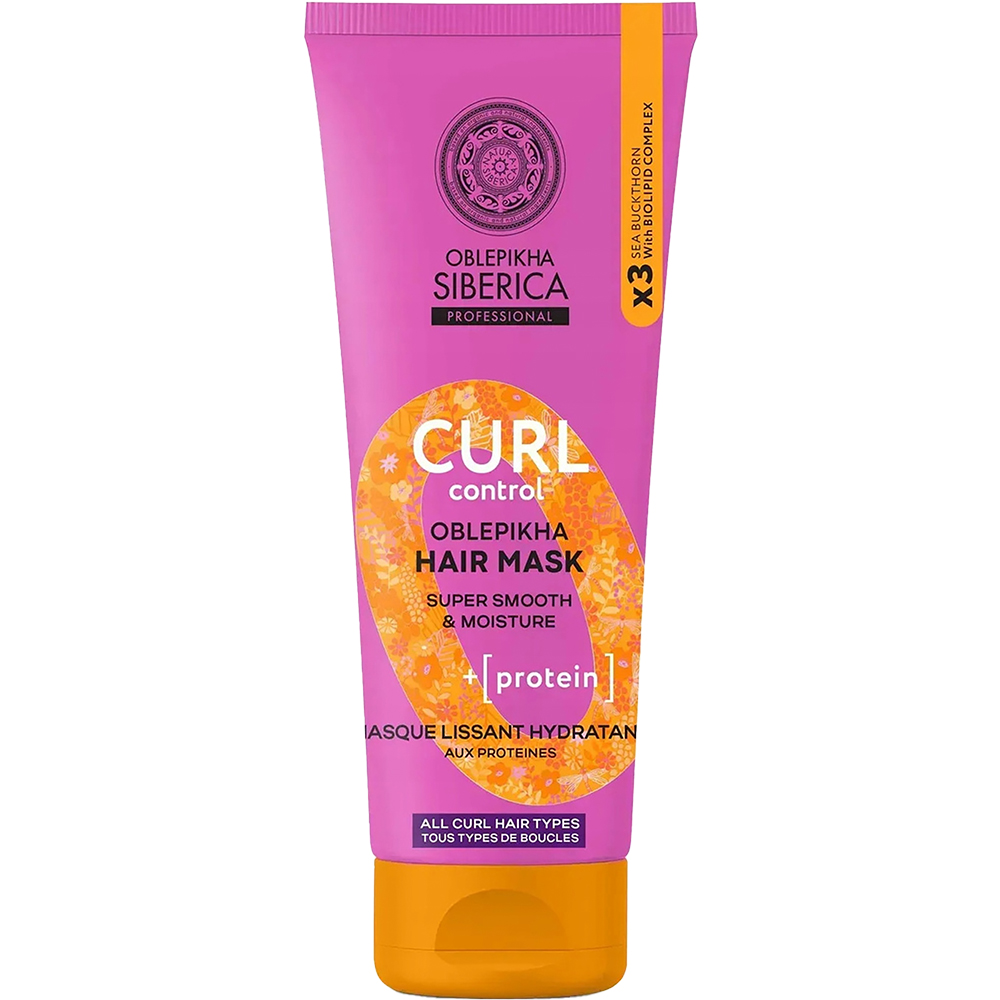 9720911761062265 Oblepikha Curl Control maska do włosów kręconych 200ml - obrazek 1