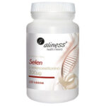 Selen L-selenometionina 200µg suplement diety 100 tabletek