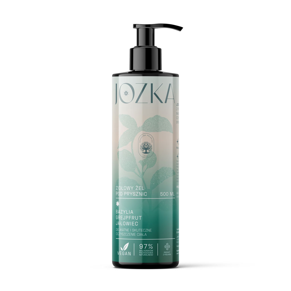 97258181709735280 Ziołowy żel pod prysznic bazylia grejpfrut jałowiec 500ml - obrazek 1
