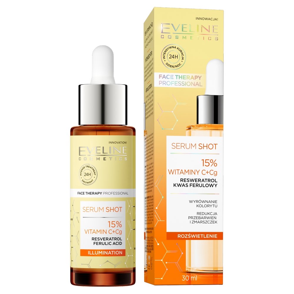 97260741680679260 Serum Shot kuracja rozświetlająca 15% witaminy C+Cg 30ml - obrazek 1
