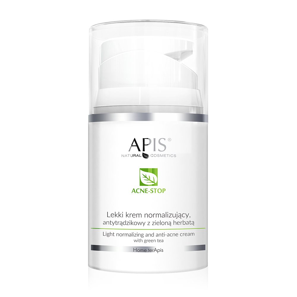 97324681651031383 Acne-Stop lekki krem normalizujący antytrądzikowy z zieloną herbatą 50ml - obrazek 1