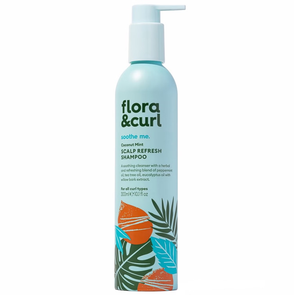 97325921733135935 Coconut Mint Scalp Refresh Shampoo odświeżający szampon do włosów kręconych 300ml - obrazek 1
