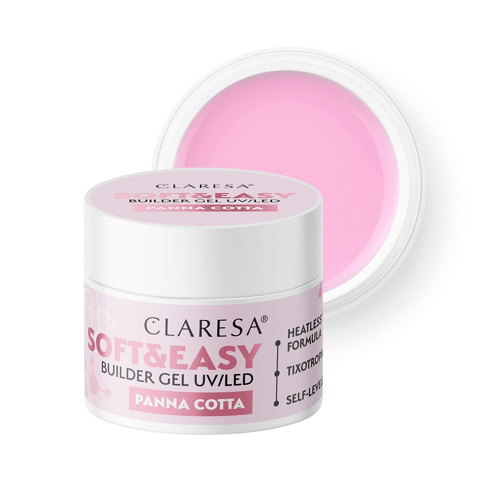97340071743066973 Soft&Easy Builder Gel żel budujący Panna Cotta 45g - obrazek 1