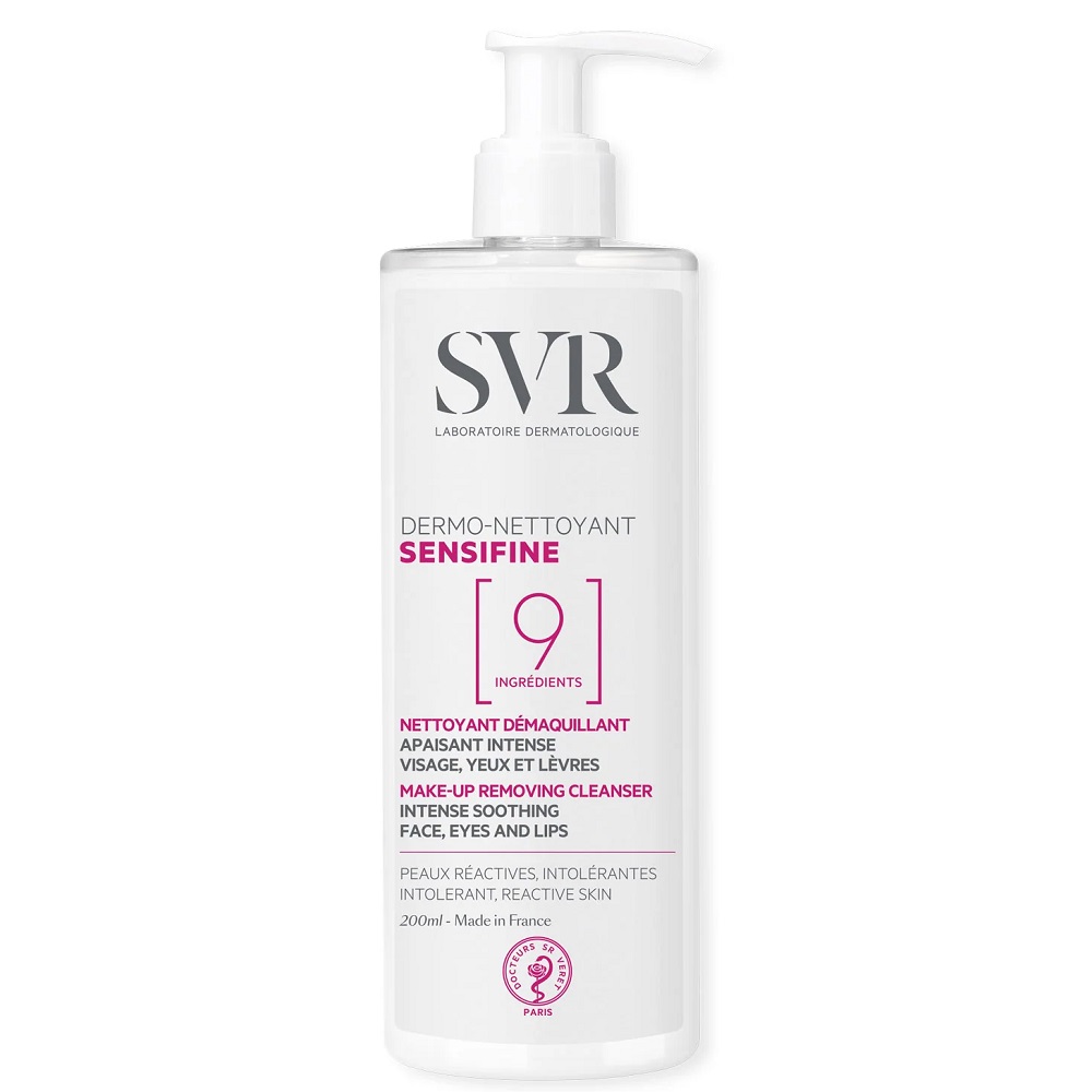 97344881680800258 Sensifine Dermo-Nettoyant intensywnie łagodzący płyn do demakijażu twarzy i oczu 400ml - obrazek 1